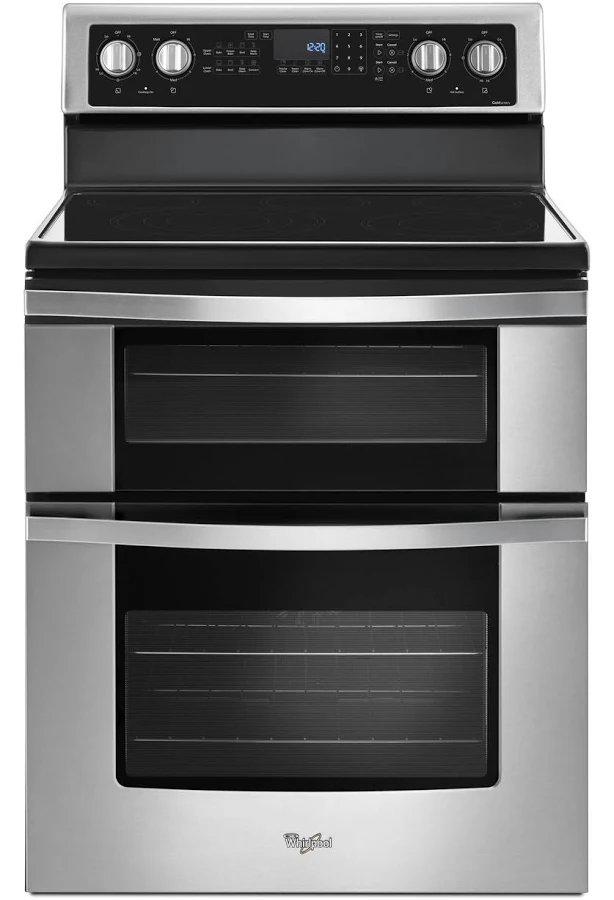 Whirlpool 6.7 cu ft Double Oven Electric Range, photo 2 of 7