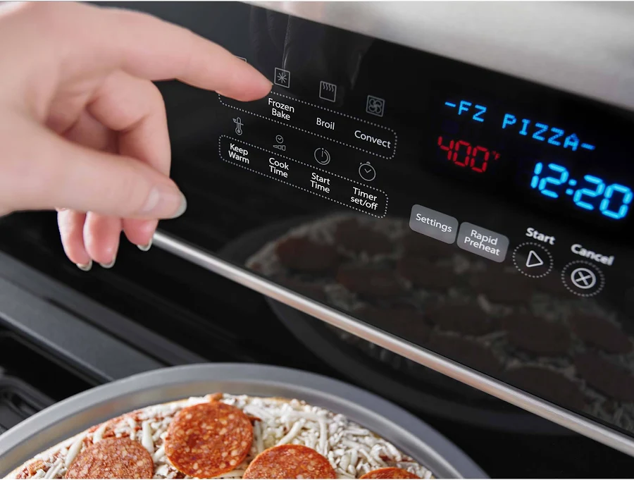 Whirlpool 6.7 cu ft Double Oven Electric Range, photo 7 of 7