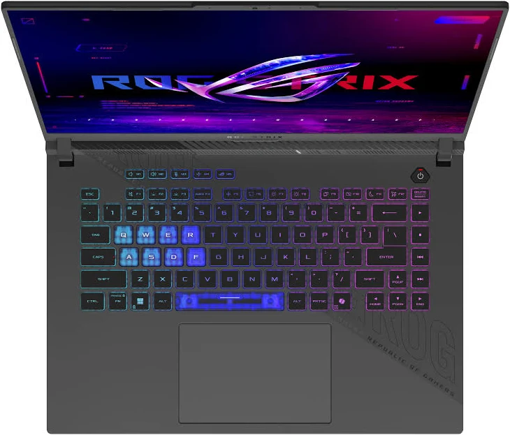 ASUS ROG Strix G16 16" 165Hz Gaming Laptop – AMD Ryzen 9 8940HX, RTX 5070 Ti, 16GB RAM, 1TB SSD, photo 5 of 7