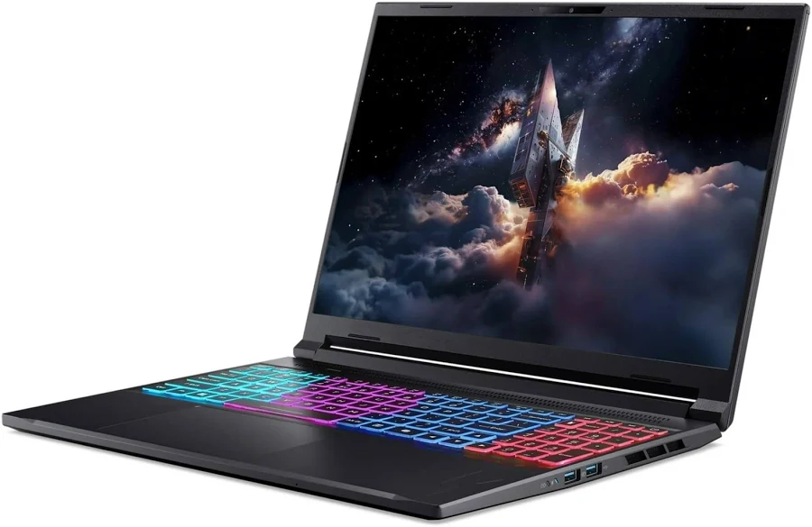 Acer Nitro V 16S Gaming Laptop – Intel Core 7 240H, 16GB RAM, 1TB SSD, 16" WUXGA 180Hz IPS, Black, photo 4 of 7