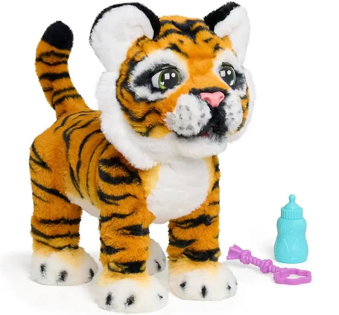 furReal Gabby the Grow & Roar Interactive Plush Tiger
