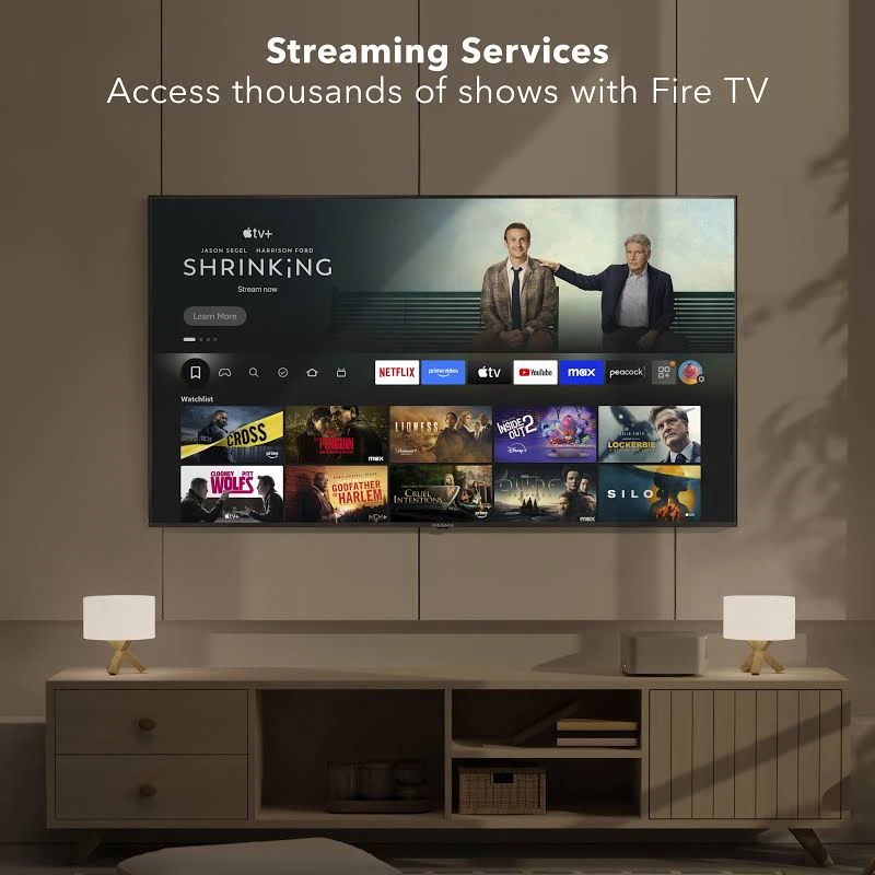 Insignia 75" Class F50 Series LED 4K UHD Smart Fire TV, photo 3 of 7